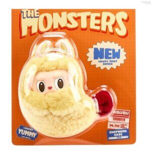 Authentic POPMART LABUBU The Monsters Wacky MART Series Earphone Case Shrimp New